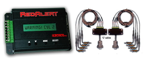 RedAlert 8 Cylinder EGT System with Downloading Kit (Weld-in)